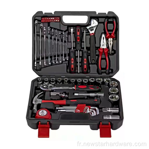 65PCS Hand Tool Set Box à outils Heavy Duty